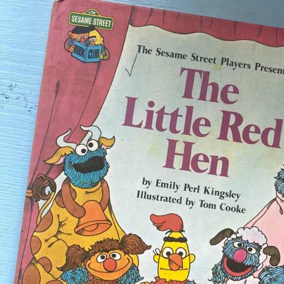 Vintage The Sesame Street Book: The Little Red Hen - Picture 9 of 9